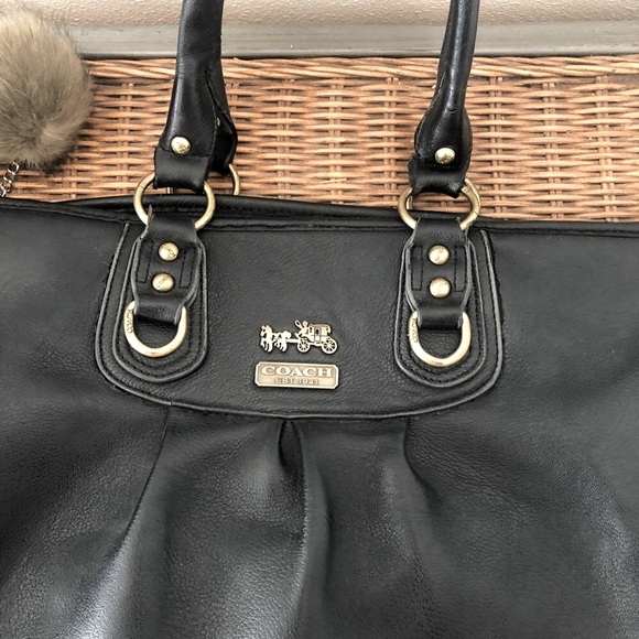 Coach Leather Satchel - Picture 4 of 16